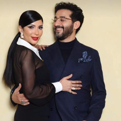 منى زكي وأحمد حلمي