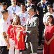 الملك فيليبي السادس مع قائد المنتخب الإسباني - إنستغرام