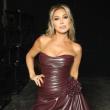 نوال الزغبي تختار فستان جلدي بتوقيع ابنتها تيا ديب
