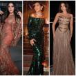 من وحي النجمات: الفساتين البراقة خيارك لإطلالة رأس السنة