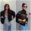 جاكيت الجلد يلتقي بالجينز: صيحة المشاهير العربيات والغربيات