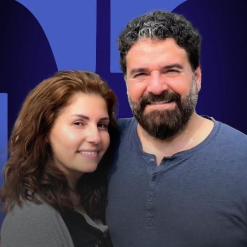 يارا صبري و ماهر صليبي - صورة معدلة