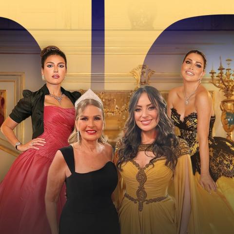 النجمات يتحولن لملكات وأميرات لهدف إنساني بحفل غراند بول الخيري