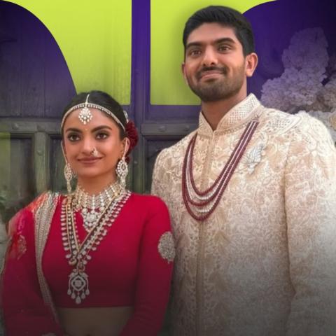 حفل زفاف مانتينا وفامسي الهندي بملايين الدولارات