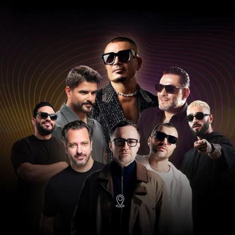 النجوم المشاركين في مهرجان ليالي العرب على جزيرة المها في الدوحة