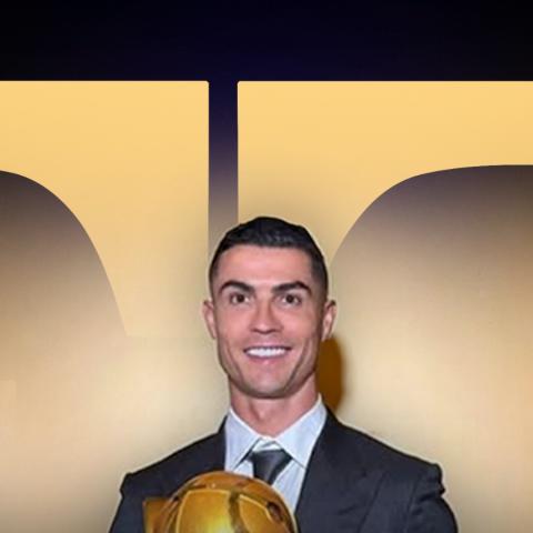 كريستيانو رونالدو نجم الـ 2025 Globe Soccer Awards