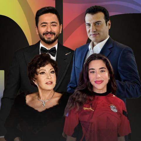 نجوم مصر يحتفلون بفوز المنتخب المصري
